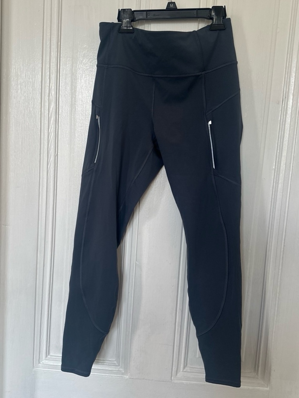 Athleta Charcoal Gray Performance Running Tights